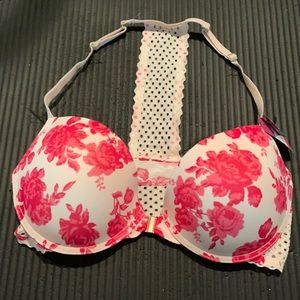 Vince Camuto Floral 36c front closure bra NWT